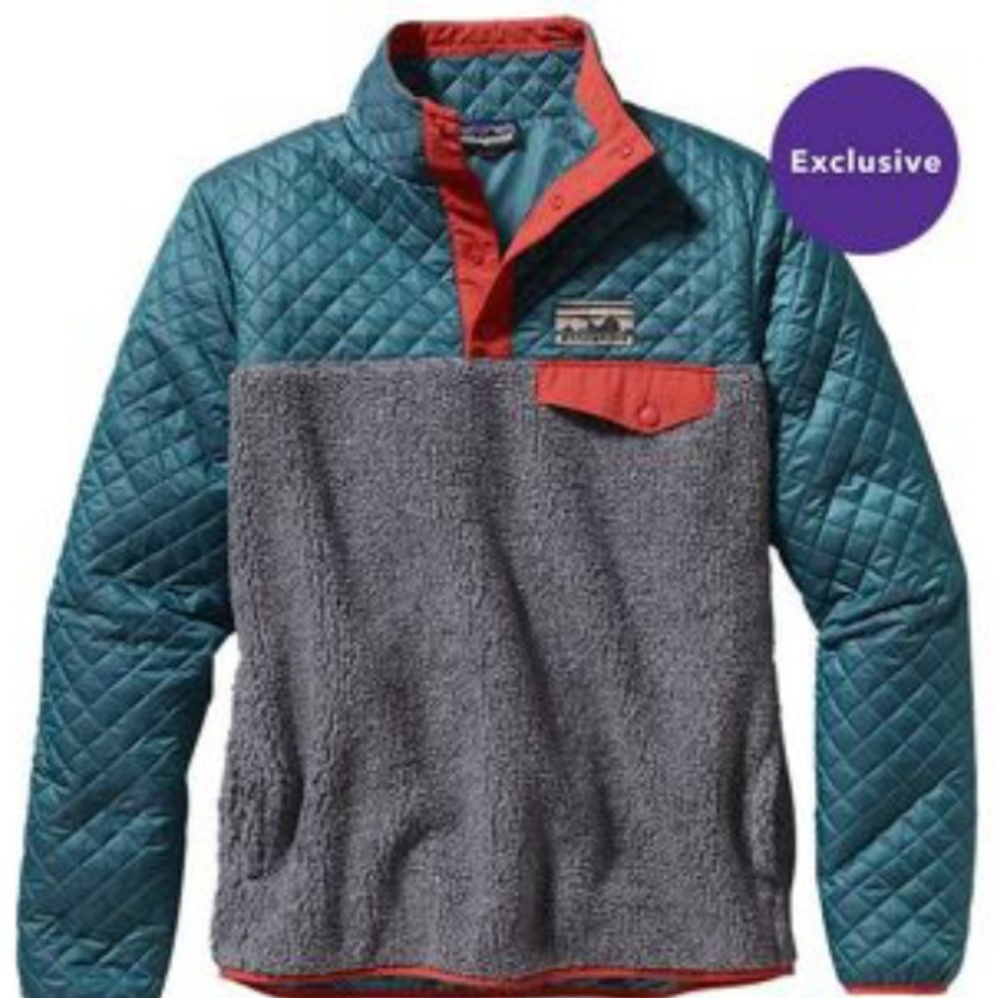 ISO womens patagonia mixed snap t pullover medium